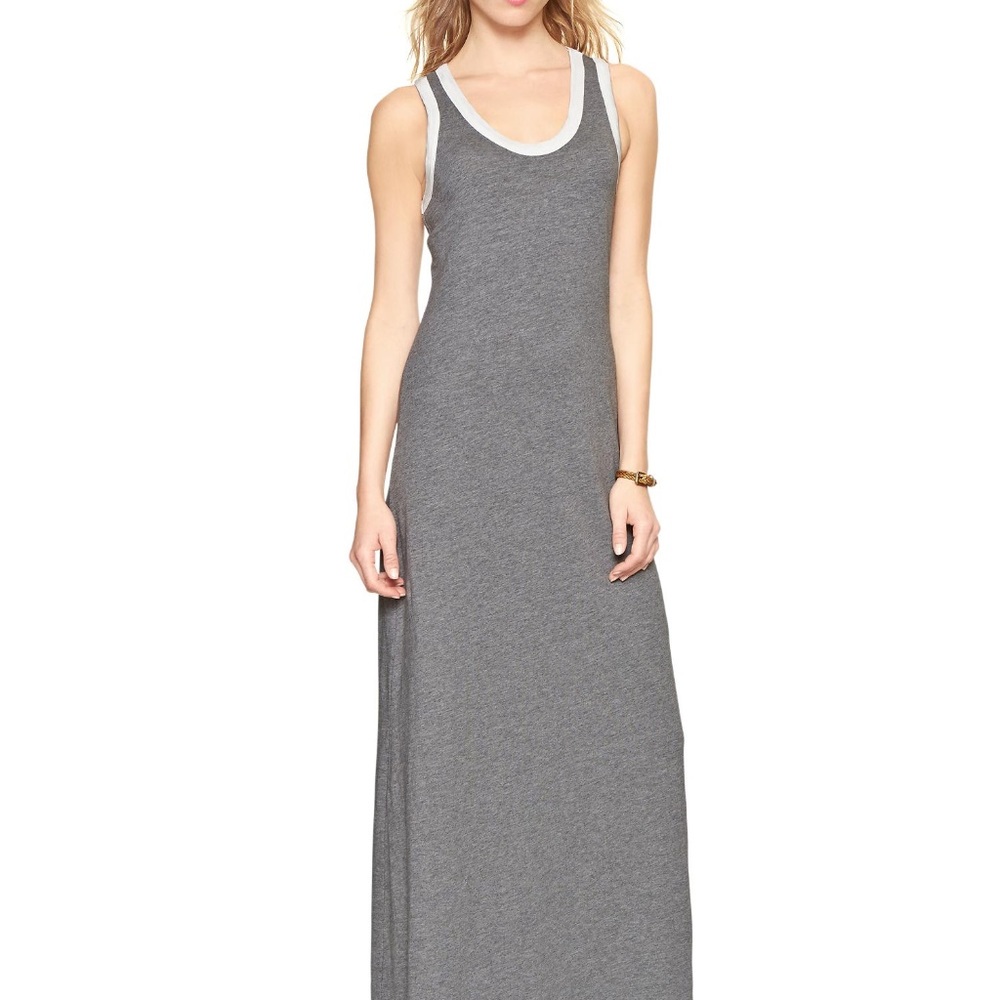 Gap Tipped Racerback Maxi Dress